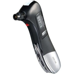 فشارسنج دیجیتال تایر خودرو 9 کاره گرین لاین Green Lion Digital Tire Pressure Gauge 9 In 1 Rescue Tool