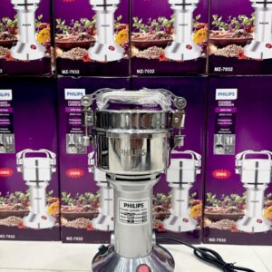 آسیاب صنعتی فیلیپس مدل MZ7032 ظرفیت ۲۵۰ گرم با ۶ تیغه طلایی